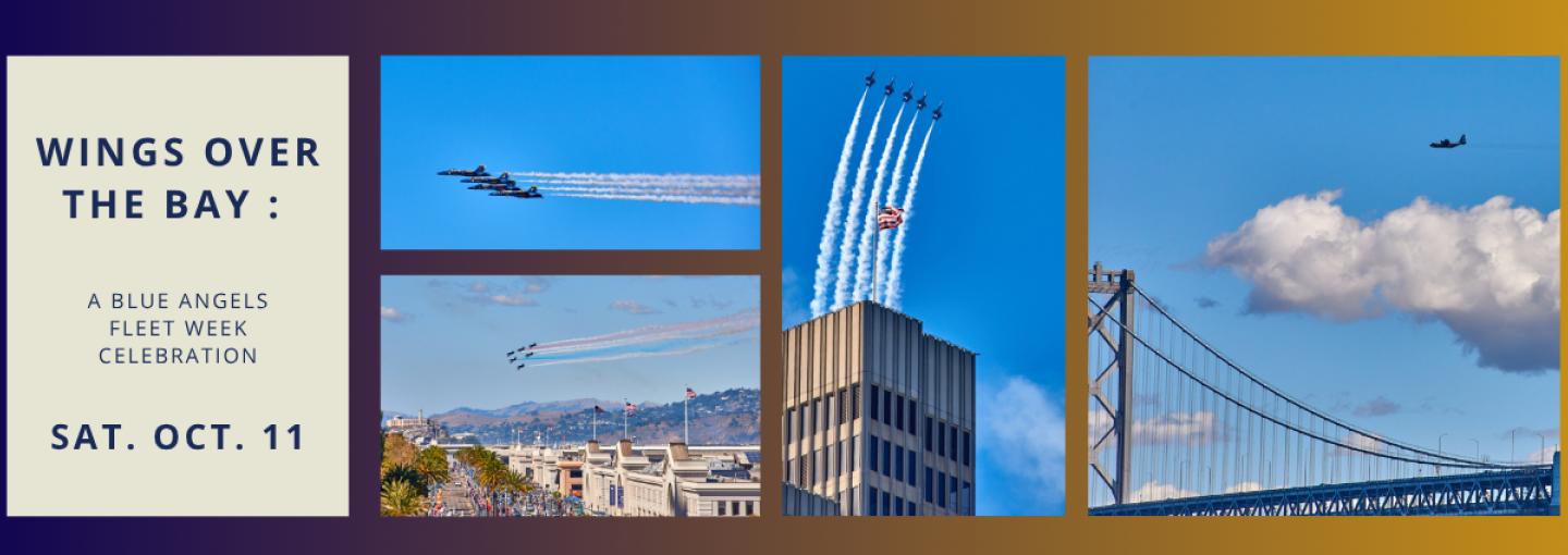 Wings Over the Bay: A Blue Angels Fleet Week Celebration Image - planes in sky