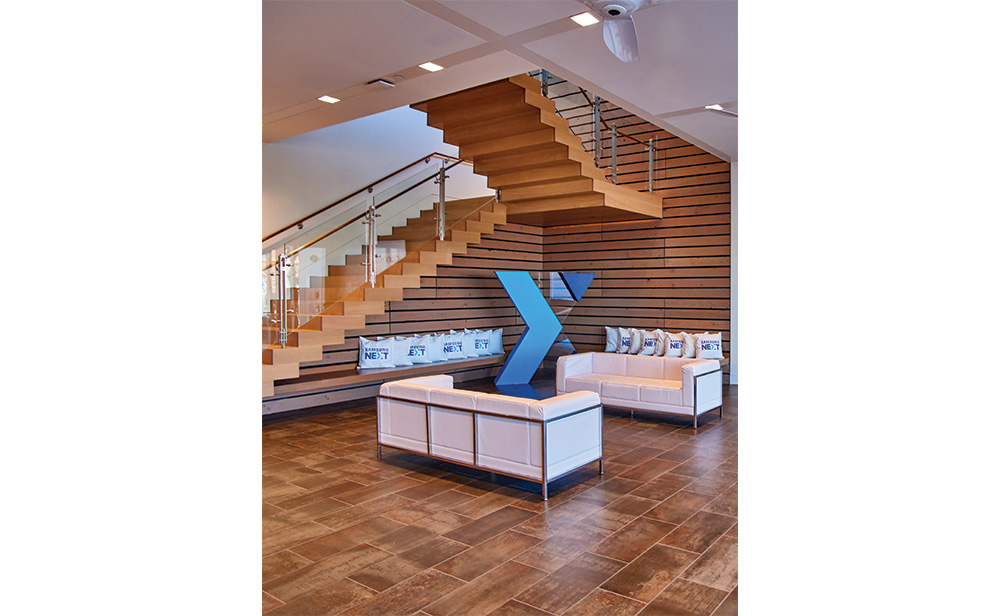 First floor reception