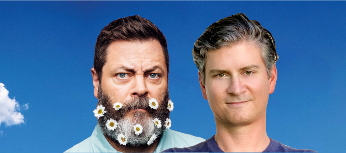 Image - Nick Offerman and Michael Schur