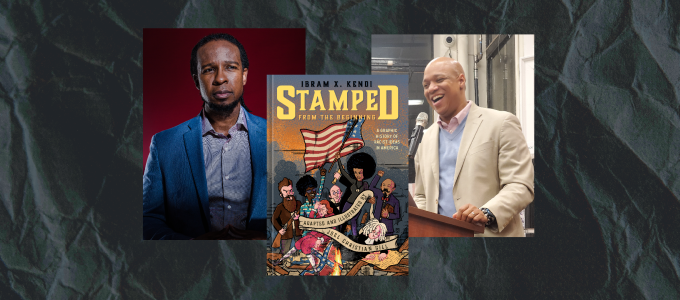 Image - author photos and cover of their book