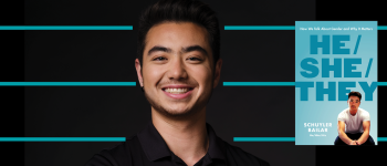 Image - Schuyler Bailar and his book cover