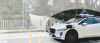 Image - a Waymo vehicle on a street