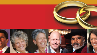 Image - the speakers and 2 wedding rings