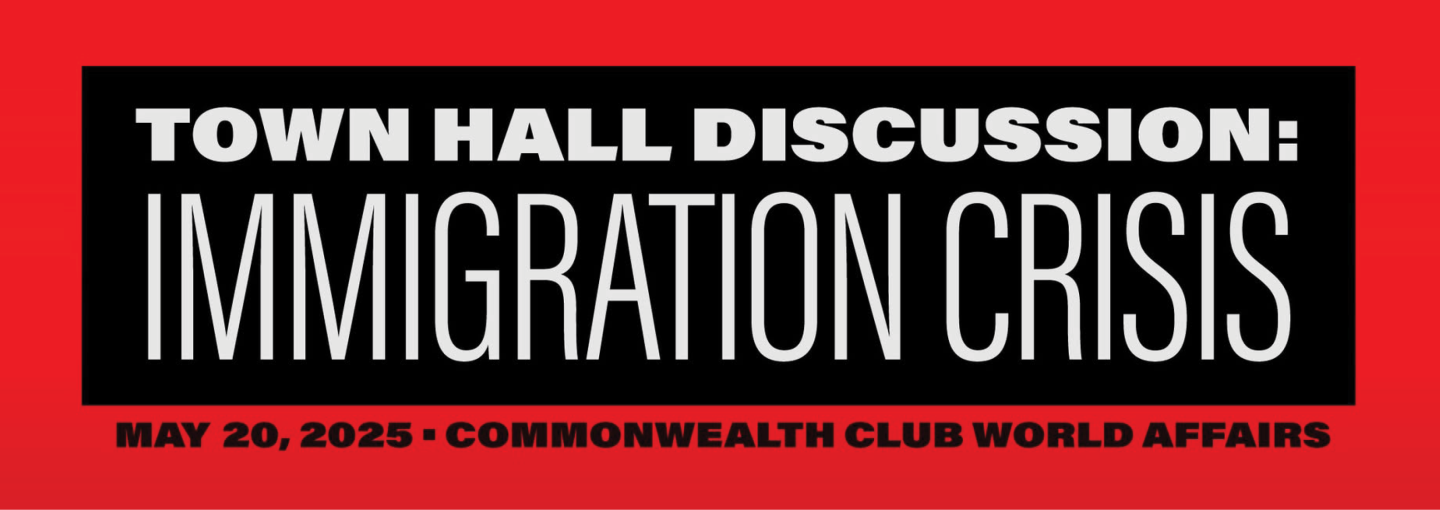 Town Hall Discussion: Immigration Crisis Image - program title and logistics
