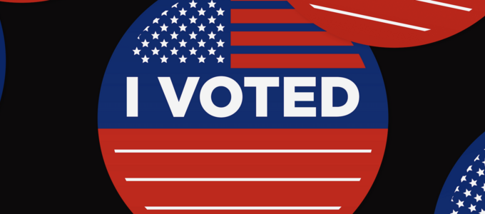 Image - I voted sticker