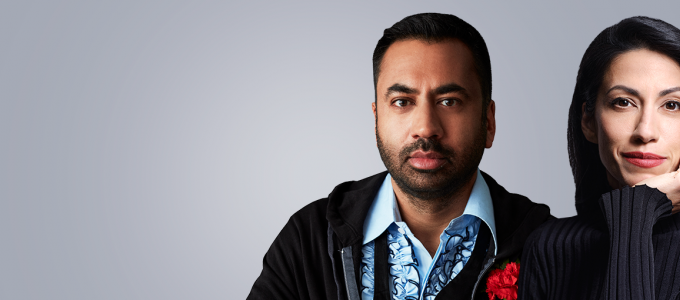 Image - Kal Penn and Huma Abedin